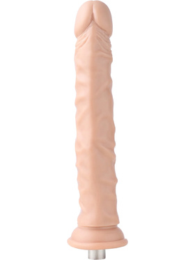 Auxfun: Realistic Dildo 3XLR Attachment, 24 cm