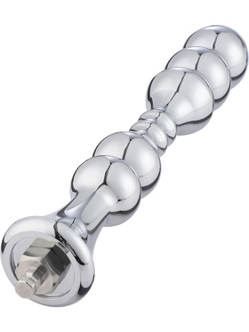 Hismith: KlicLok Ripple Anal Dildo, 20 cm