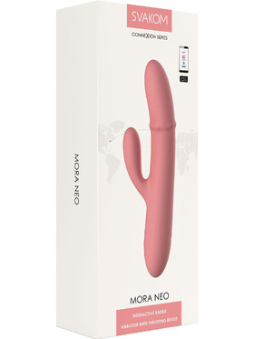 Svakom: Mora Neo, Interactive Rabbit Vibrator with Thrusting Beads