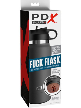 Pipedream PDX Plus: Fuck Flask Secret Delight, mørk