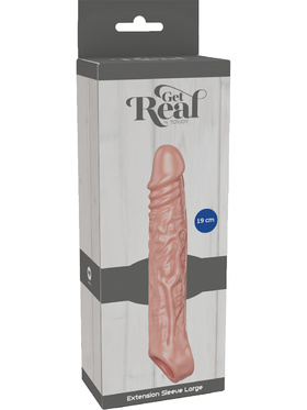 Toy Joy: Get Real Extension Sleeve, large, lys