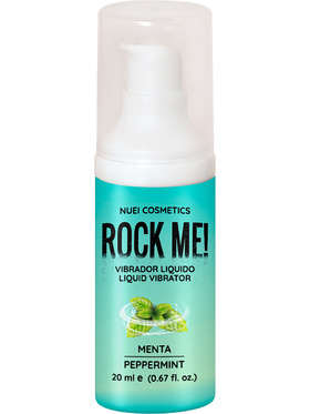 Nuei: Rock Me! Liquid Vibrator, Peppermint, 20 ml