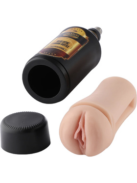 Auxfun: Masturbator Liquor Bottle 3XLR Attachment