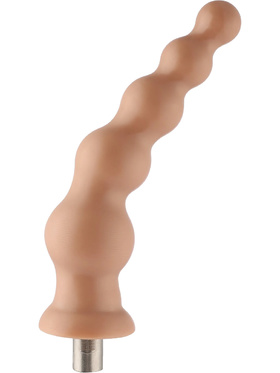 Auxfun: Ribbed 3XLR Dildo Attachment, 21 cm