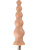 Auxfun: Ribbed 3XLR Dildo Attachment, 21 cm