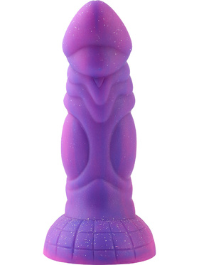 Wildolo: Fantasy Merman Suction Cup Dildo, 18 cm, lilla