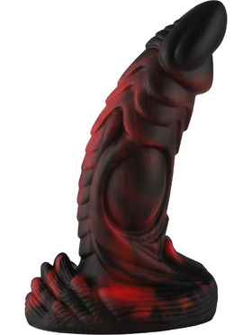 Wildolo: Merman Fantasy Suction Cup Dildo, 16 cm, svart