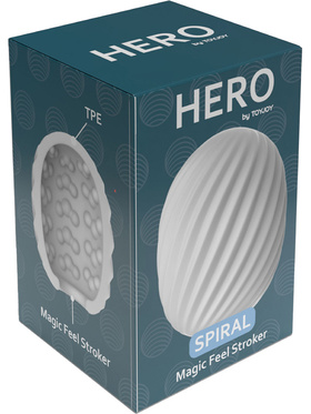 Toy Joy: Hero, Magic Feel Mini Stroker, Spiral