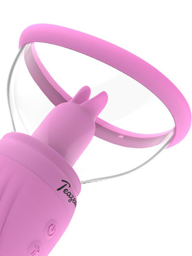 Teazers: Suction Cup with Clitoris Vibrator