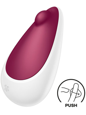 Satisfyer: Spot On 3, Lay-On Vibrator, rød