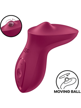 Satisfyer: Exciterrr, Rolling Lay-On Vibrator, rød