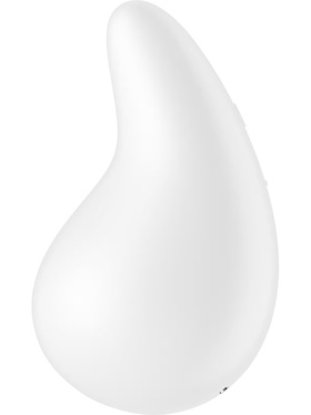 Satisfyer: Dew Drop, Lay-On Vibrator, hvit