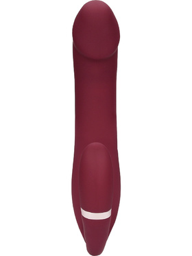 Loveline: Bendable Vibrating Strapless Strap-On