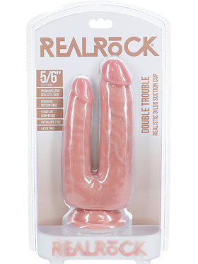 RealRock: Double Trouble Realistic Dildo, lys