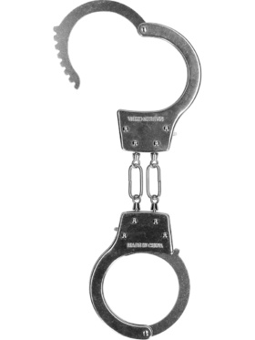 Ouch!: Metal Hand Cuffs, sølv