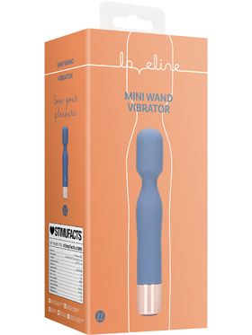 Loveline: Mini Wand Vibrator, blå