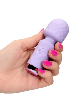 Loveline: Mini Wand Vibrator, lilla