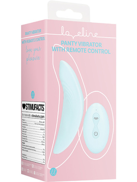 Loveline: Panty Vibrator with Remote Control, blå