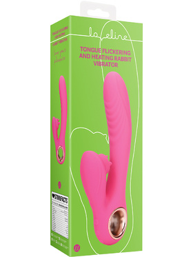 Loveline: Tongue Flickering and Heating Rabbit Vibrator