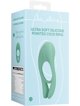 Loveline: Ultra Soft Silicone Pointed Cock Ring