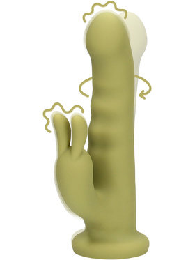 Loveline: Ultra Soft Silicone Rotating Rabbit Vibrator