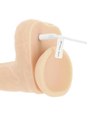 Naked Addiction: Rotating & Thrusting Vibrating Dong, 19 cm