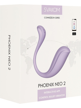 Svakom Connexion: Phoenix Neo 2, Interactive Vibrator, lilla