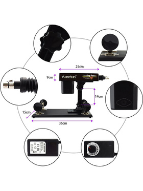 Auxfun: Basic 3XLR Sex Machine, Bundle Rhett