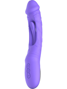 Good Vibes Only: Flax, Vibrating Dildo with G-spot Stimulator