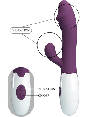 Pretty Love: Snappy, Rabbit Vibrator, lilla