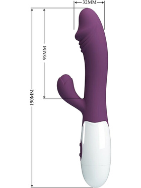 Pretty Love: Snappy, Rabbit Vibrator, lilla