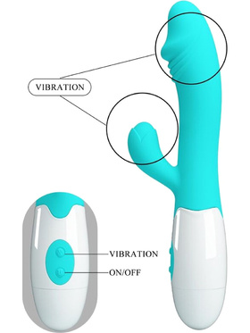 Pretty Love: Snappy, Rabbit Vibrator, turkis