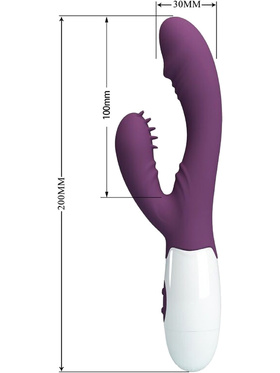 Pretty Love: Andre, Butterfly Kiss Rabbit Vibrator, lilla