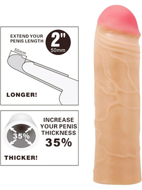 Pretty Love: Chane, Realistic Penis Extender + 5 cm