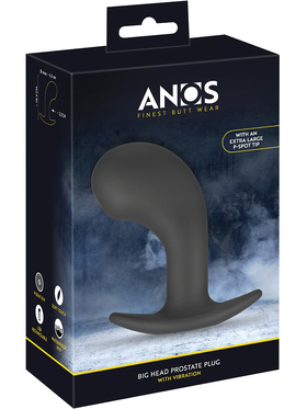 Anos: Big Head Vibrating Prostate Plug 