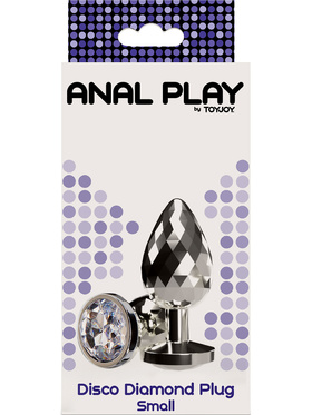 Anal Play by Toy Joy: Disco Diamond Plug, small