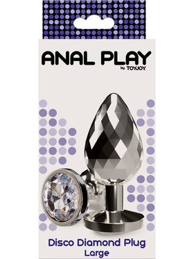 Anal Play by Toy Joy: Disco Diamond Plug, large