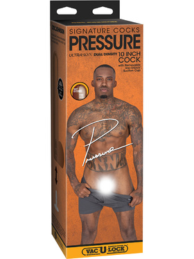 Signature Cocks: Pressure, Realistic Ultraskyn Dildo, 25 cm