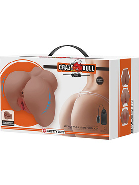 Crazy Bull: Mila, Realistic Masturbator with Vibrator