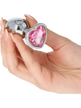 Toyz4Lovers: Heart Diamond Plug Small, rosa