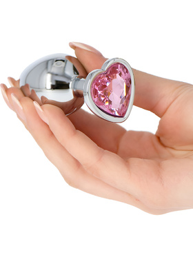 Toyz4Lovers: Heart Diamond Plug Medium, rosa