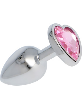 Toyz4Lovers: Heart Diamond Plug Medium, rosa