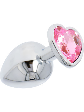 Toyz4Lovers: Heart Diamond Plug Large, rosa