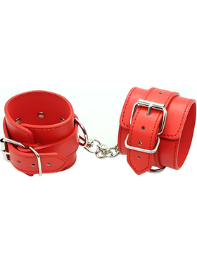 Toyz4Lovers: Fetish Art, Wrist/Ankle Cuffs Belt, rød