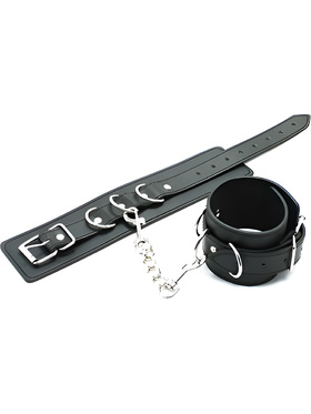 Toyz4Lovers: Fetish Art, Wrist/Ankle Cuffs Belt, svart