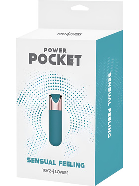 Toyz4Lovers: Power Pocket, Sensual Feeling Mini Vibrator