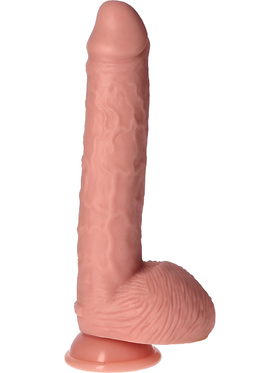 Toyz4Lovers: Made in Italy, Spartaco XXL Dildo, 32.5 cm, lys