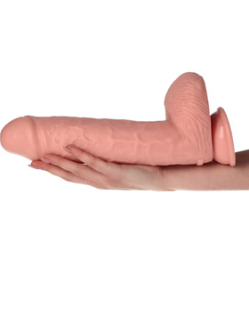 Toyz4Lovers: Made in Italy, Spartaco XXL Dildo, 32.5 cm, lys