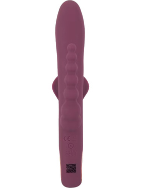 You2Toys: Plum, Slim Triple Rabbit Vibrator