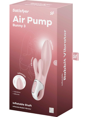 Satisfyer: Air Pump Bunny 3, Inflatable Rabbit Vibrator